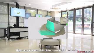 3DeVOK MQ 3D Scanning – Sofa Demo - large area scanning