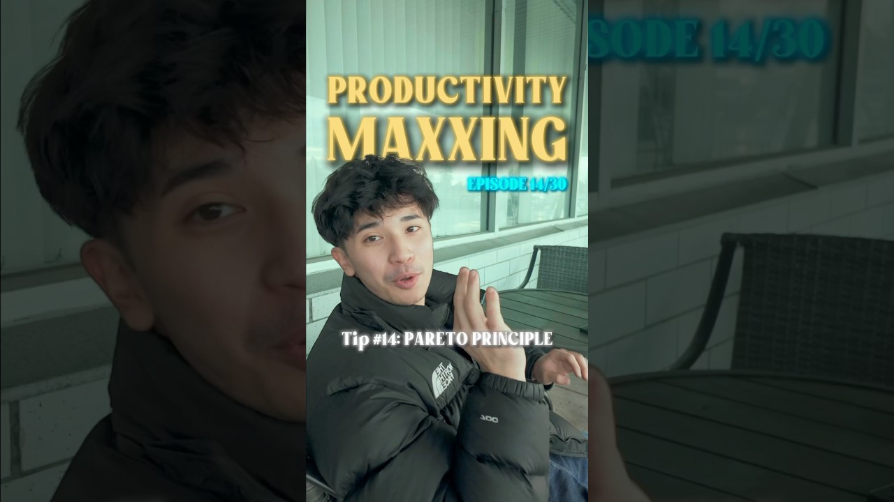Tip 14/30: PARETO PRINCIPLE
