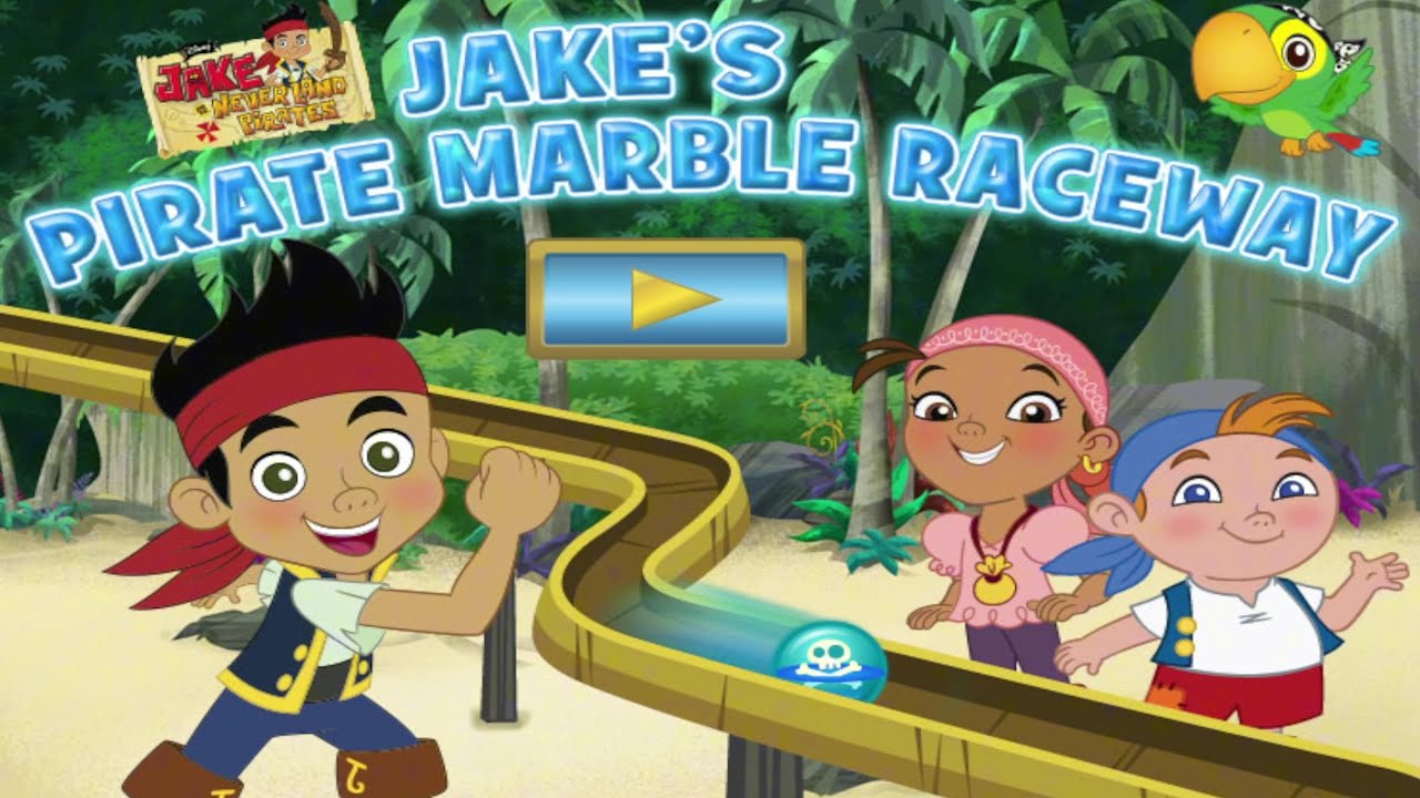 Jake and the Never Land Pirates - Jake's Pirate Marble Raceway - Disney Junior