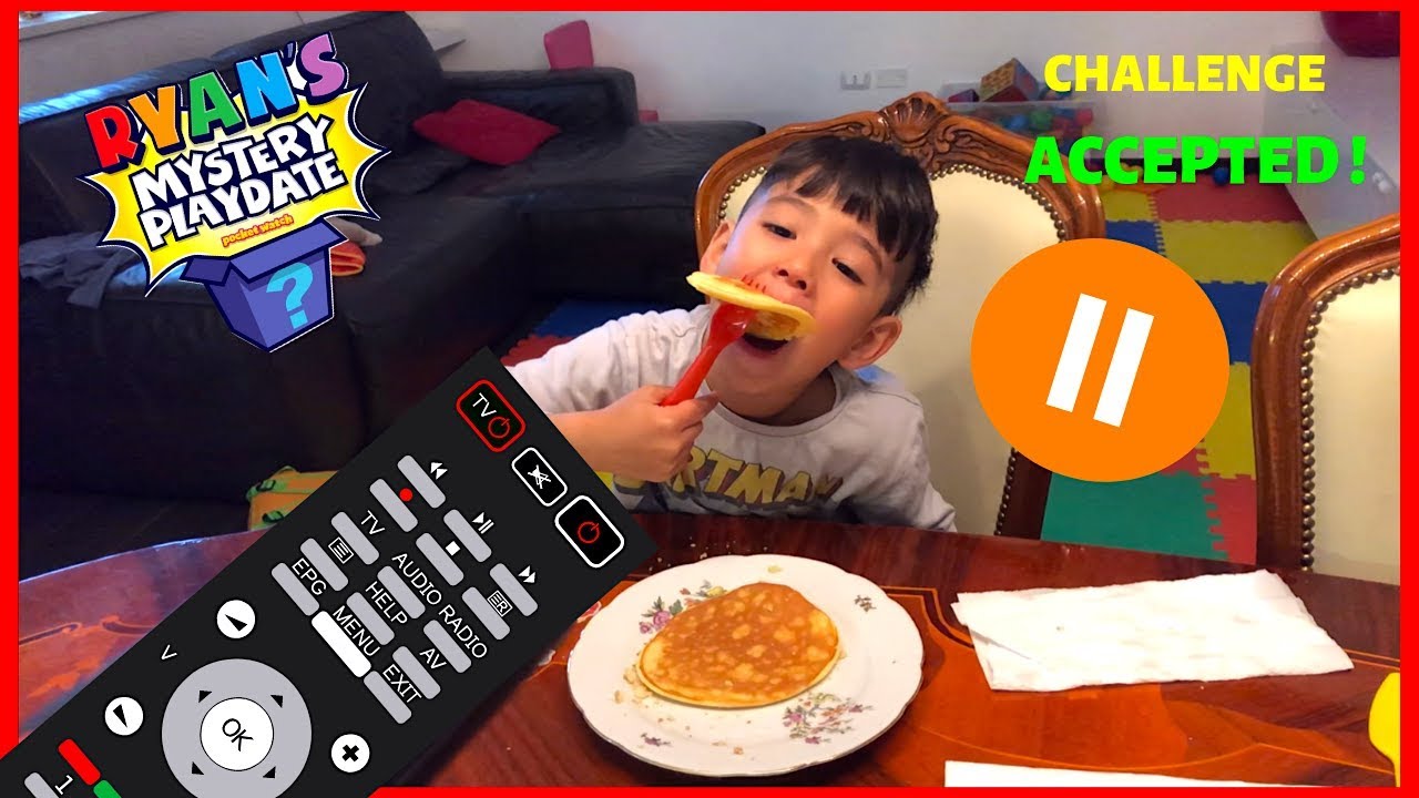 Ryan's Mystery Playdate Challenge Accepted Pause Challenge for 24