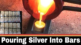 Melting Silver - Making Hand Poured Silver Bars