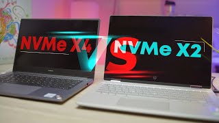 Perbandingan NVME X4 VS X2, Apakah Signifikan ??