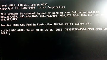 How to fix Client MAC ADDR Error | DHCP Boot Error | PXE-MOF | Realtek PCIe GBE Family