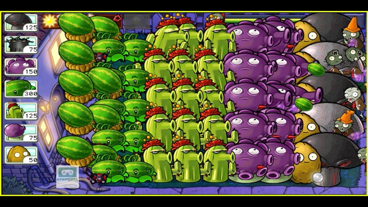 Pvz004 Plants Vs Zombies Mod APK New Version For mobile