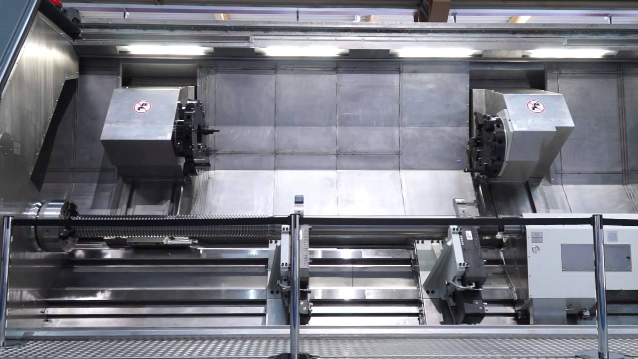 WFL T100 Multi axis Mill Turn Machine YouTube