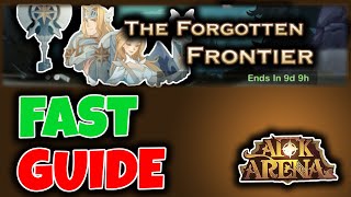 FORGOTTEN FRONTIER - New VOYAGE OF WONDERS Walkthrough [AFK ARENA]