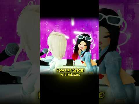 KONCERT GENZIE W ROBLOX #shorts