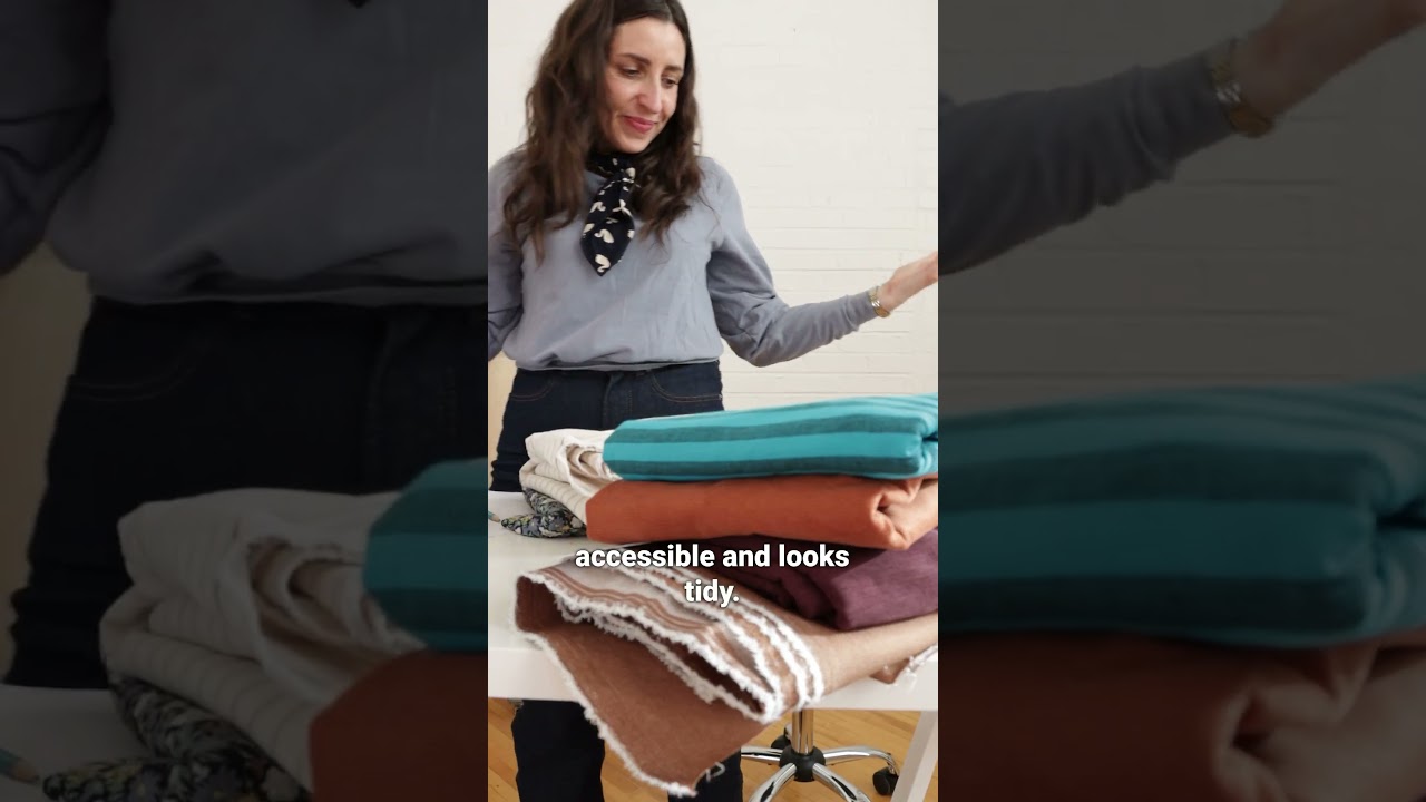 Tired of Messy Fabric Stacks?