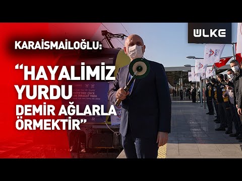 Ankara-Kayseri Konvansiyonel Demiryolunu Elektrikli İşletmeye Açıldı!