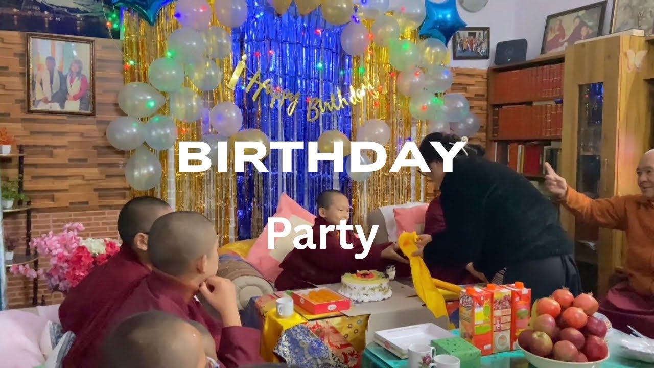10th birthday celebration of TulKu Ugyen chomphel #viral #party #fun #celebration 