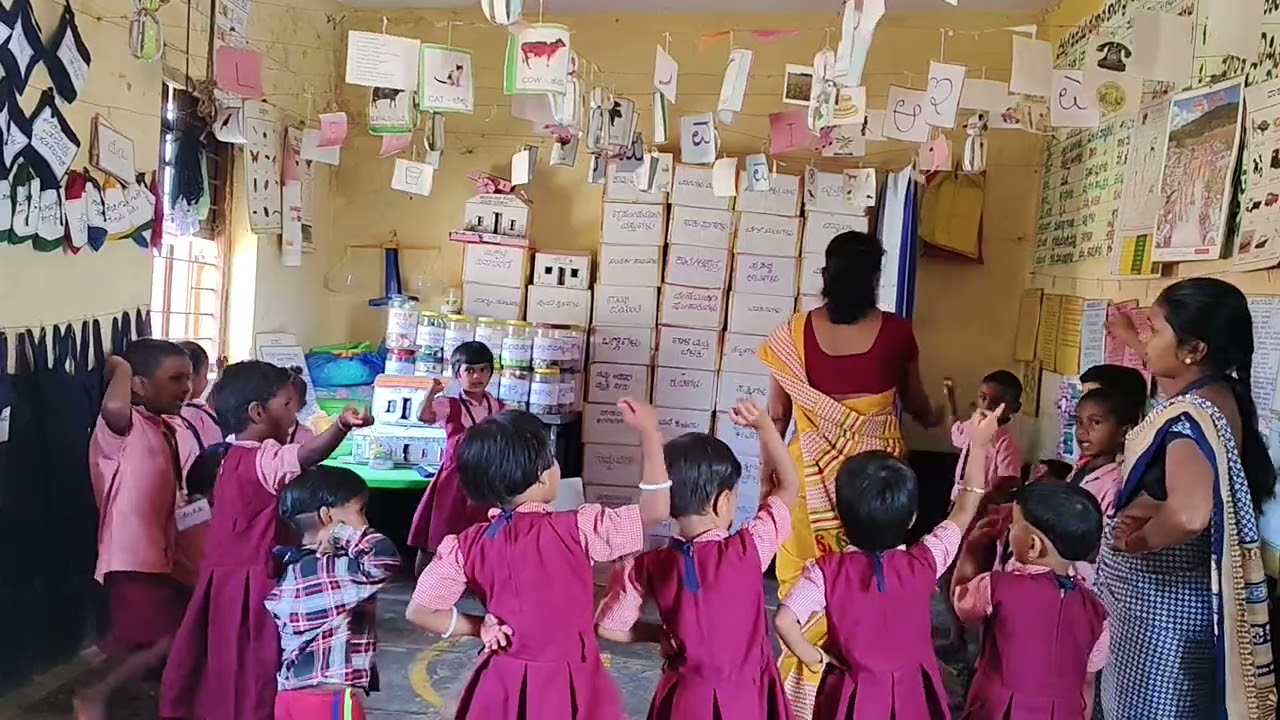 ಶಾಲಾ ಪೂರ್ವ ಶಿಕ್ಷಣದಲ್ಲಿ ಬರುವ ವಾರದ ವಿಷಯಕ್ಕೆ ಅಭಿನಯ ಗೀತೆ. 