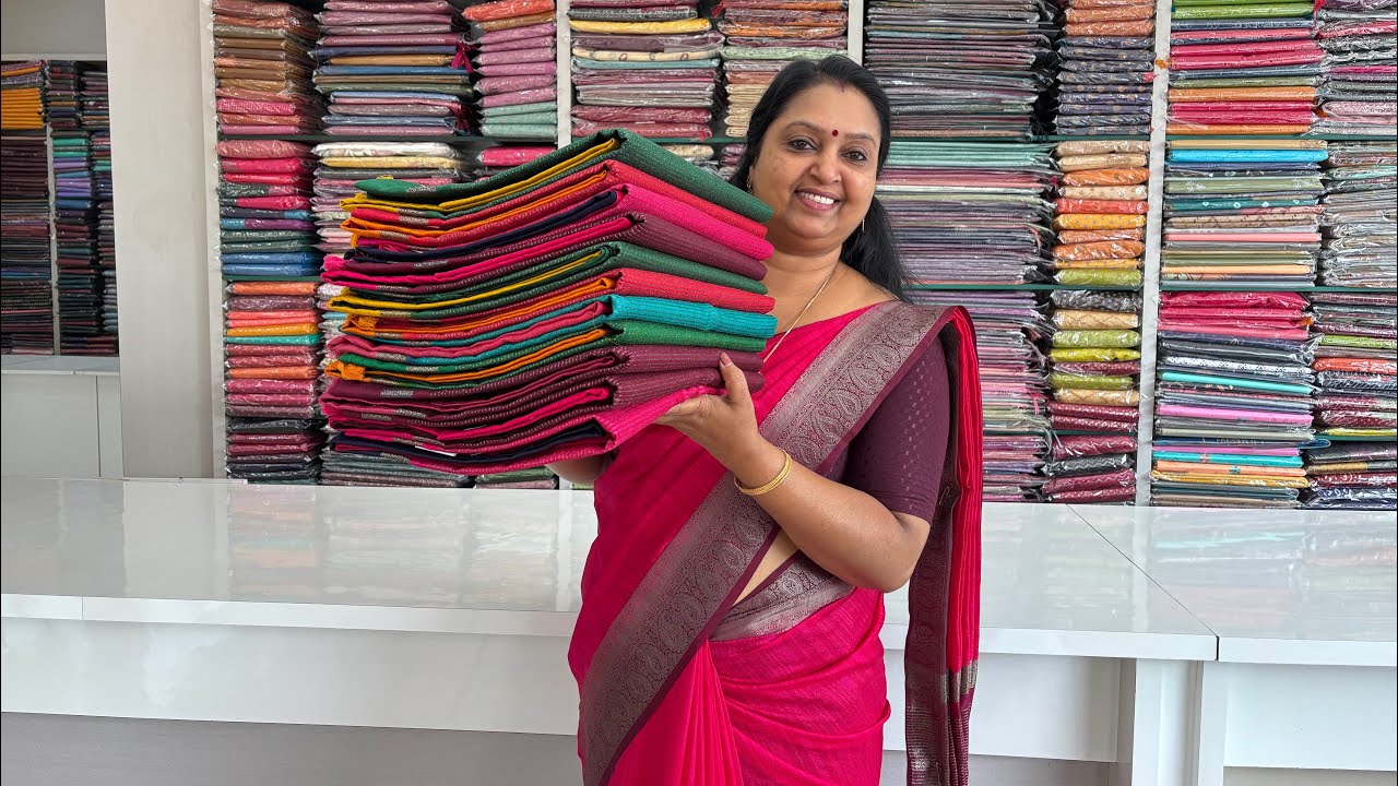 Rich Look തരും Jute Silk Partywear Sarees and Banarasi സാരികൾ 