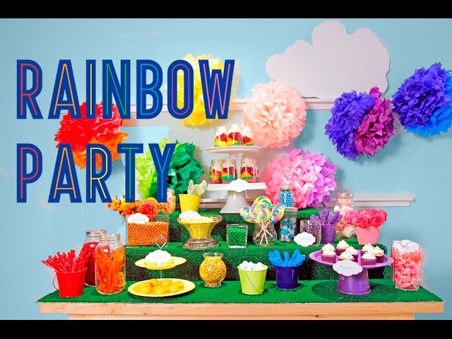 How to throw a Rainbow Party!