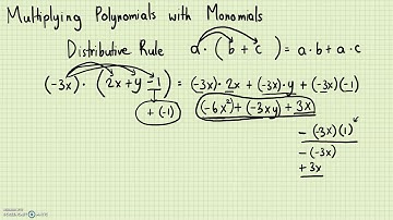 Algebra - Polynomials: Multiplying Polynomials with Monomials