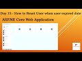 Day 15 - How to Reset User when user expired date in ASP.NET Core