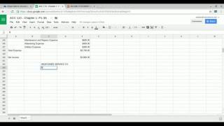 INCOME STATEMENT, RETAINED EARNINGS STATEMENT, & BALANCE SHEET