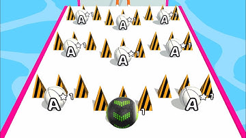 A-Z Run 🔵🟡❤️ MAX LEVELS All Levels Gameplay Walkthrough Android, iOS BIG UPDATE!!!