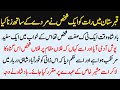 Qabrestan me aik admi ne ratt ko murde ke sath zena kia | Emotional story | Sabaq amoz