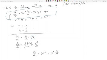 Math 240 - Chapter 9 - Intro to Systems of Differential Equations - The Plug and Chug Series #45