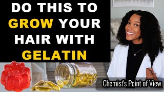 3 EFFECTIVE WAYS TO USE GELATIN FOR HAIR GROWTH!