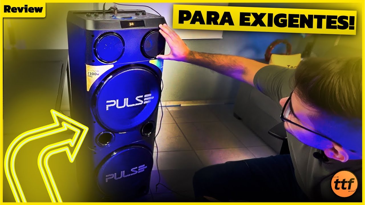 TORRE com SOM BALANCEADO?! - Pulse Double SP508 - Unboxing/Teste