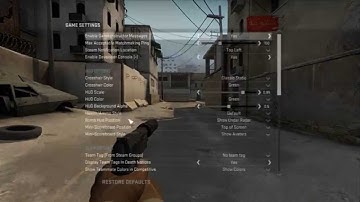 CS:GO - How to change your HUD color