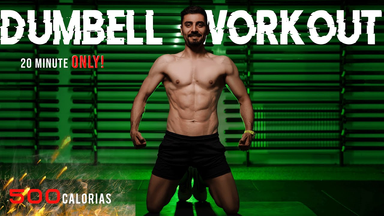 20 Minute Full Body Dumbbell Strength Workout [All Standing/No Repeat ...