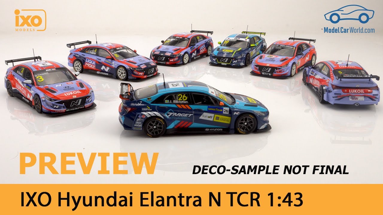 IXO - 1:43 Preview Hyundai Elantra N TCR - YouTube