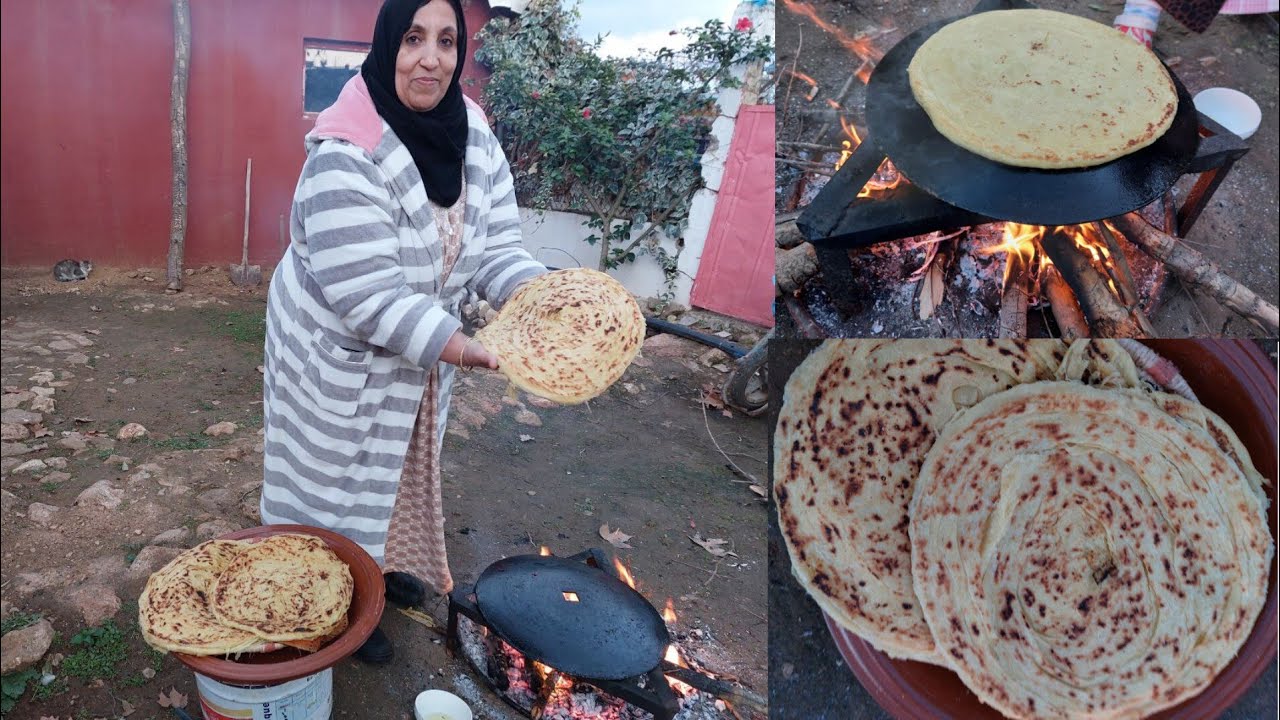 ملوي زموري بطريقة تقليدية طايب على لعواد كيجي رائع  ومورق مع لالة فاطمة لمراني