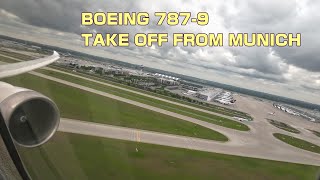 Etihad 787-9 Smooth Take Off from Munich