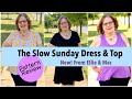 Pattern Review: Ellie & Mac Slow Sunday Dress & Top - 3 Looks/1 Pattern!