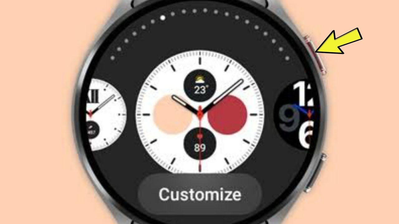 How to Change Watch Face In All Samsung Galaxy Watch YouTube