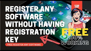 Register any software without having any registration key | 100% working and real | screenshot 1