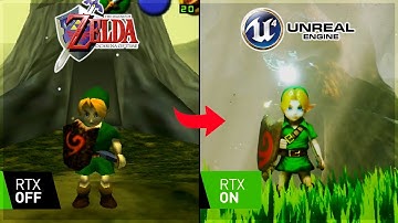 Ocarina of Time VS Unreal Engine 4 | Kokiri Forest Comparison