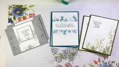 Three Super-Quick and Easy Cards Anyone Can Make with the Forever Fern Stamp Set by Stampin