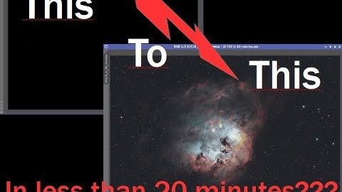 PixInsight Quicky! ;-) Less than 20 minutes to the final Image.