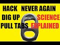 HACK NEVER DIG PULL TABS AGAIN METAL DETECTING nokta Simplex Equinox 600 800 Garrett Apex XP Deux