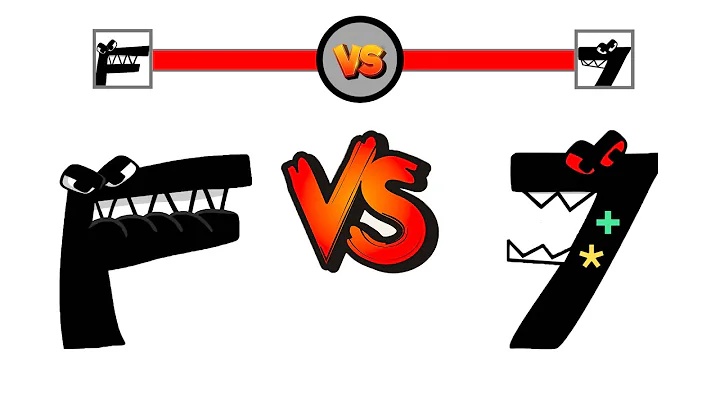 F vs SEVEN (Alphabet Lore VS Numbers Lore)