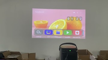 How to read USB flash drive with BYINTEK UFO U80Max projector