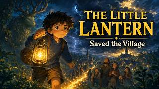 The Little Lantern That Saved the Village | Heartwarming Animated Story About Kindness & Hope #Story