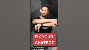 Fix Your Website Chatbot!