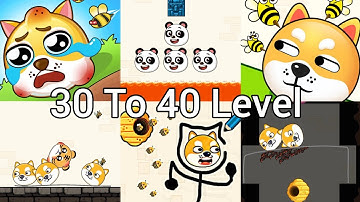 save the dog 5 game level 30 to 40 gameplay ios Android