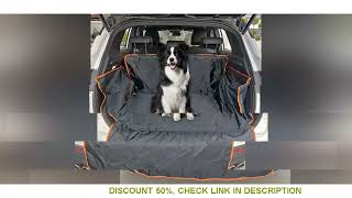 Impermeável SUV Cargo Liner para Cães, Pet Cargo Cover, Dog Seat Mat para SUVs, Sedans, Vans
