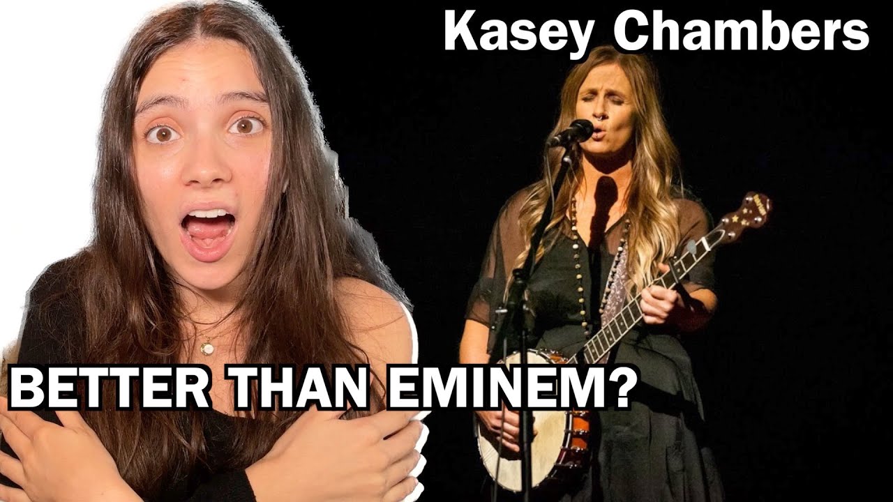 Singer's FIRST TIME REACTION to Kasey Chambers - 'Lose Yourself' Eminem Cover