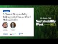 A Shared Responsibility: Talking With Climate Chief Melissa Hoffer