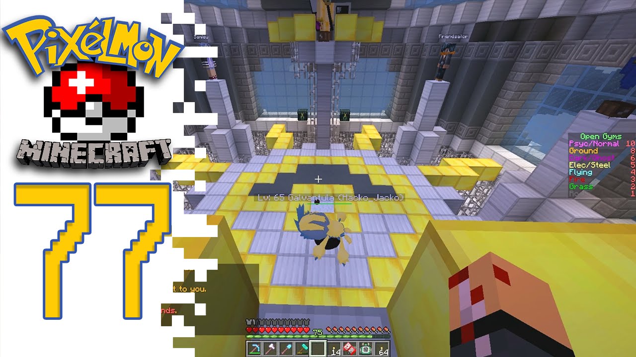 Minecraft Pixelmon (Public Server) - EP77 - Electric/Steel Gym Battle! -  YouTube