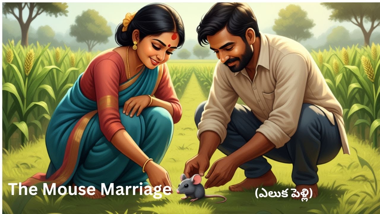 The Mouse Marriage (ఎలుక పెళ్లి) , Telugu Moral story , @creativemoral
