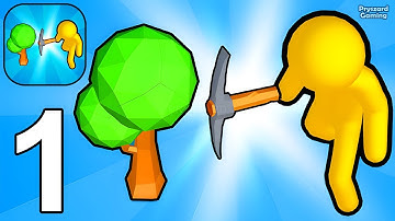 Stickman Craft Battle 3D - Gameplay Walkthrough Part 1 Stickman Tower Defense Craft Battle Video