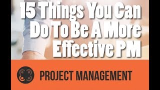 ZLearning Episode 1 - 15 Things You Can Do to Be a More Effective Project Manager screenshot 5