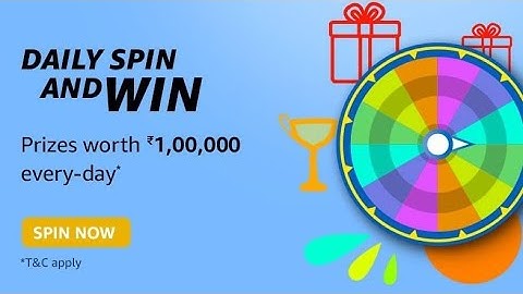 Amazon Daily Spin And Win Quiz Answers Today 22 July 2021